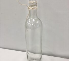 Vase / Flasche mit Kordel