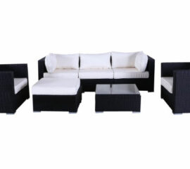 Rattan Lounge Set für 5 Personen