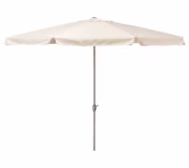 Parasol beige d=4m incl. Foot
