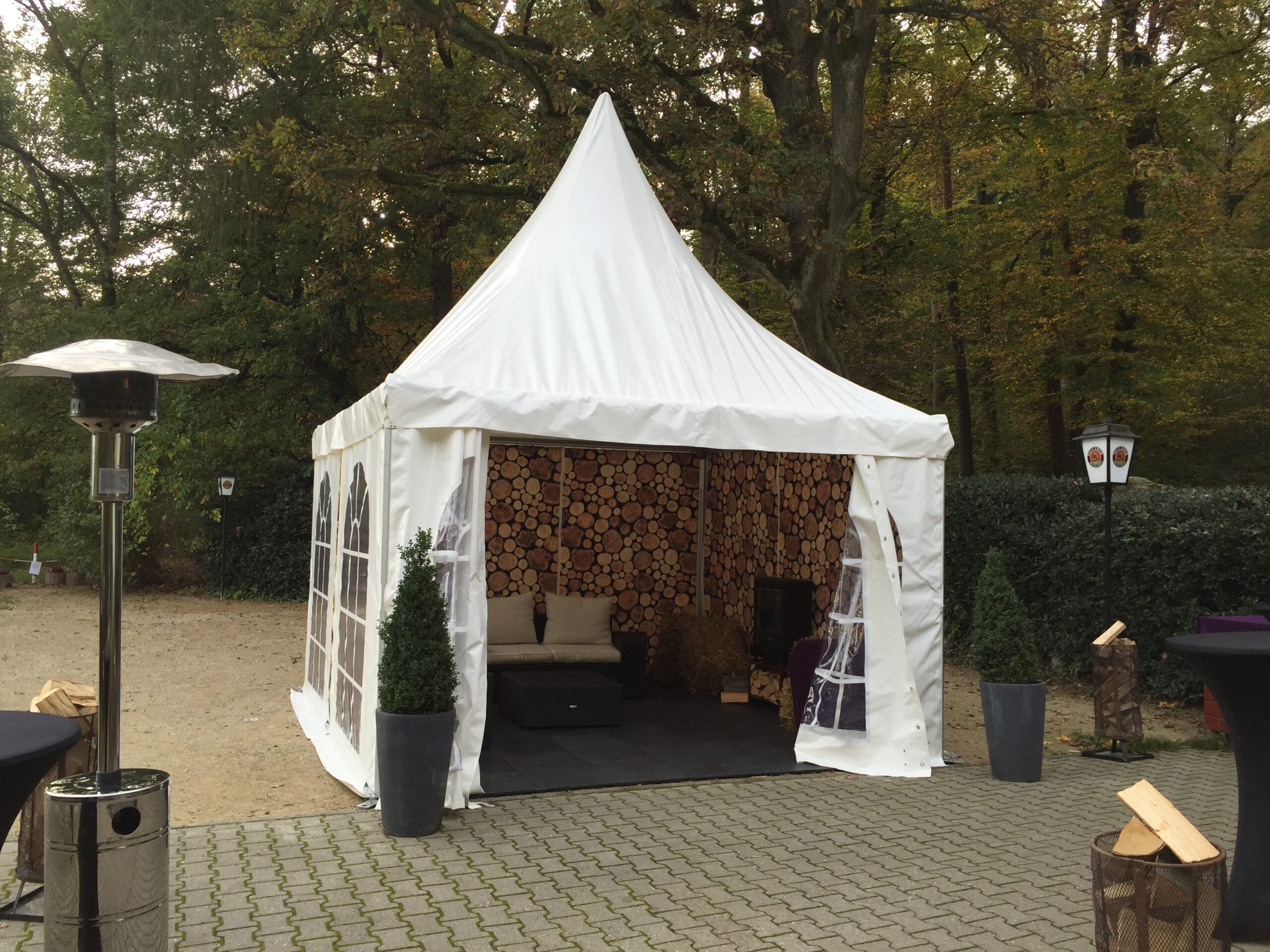 Pagoda 4 x 4 m Röder HTS