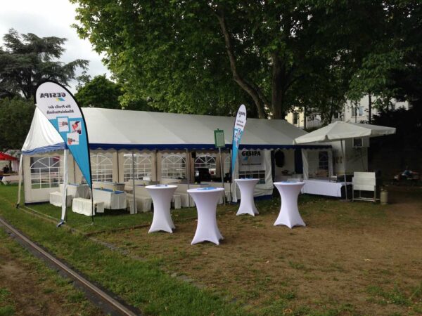 Partypoint J.P. Morgan Corporate Challenge Lauf Frankfurt 90-120 Personen