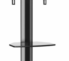 Stativ für LED TV Bildschirm bis 65 Zoll rollbar