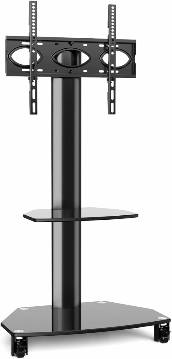 Stativ für LED TV Bildschirm bis 65 Zoll rollbar