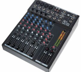 8-Kanal-Mischpult the t.mix mix 802 usb