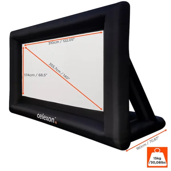 celexon inflatable outdoor screen Public Viewing
