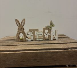 "Ostern" Schild