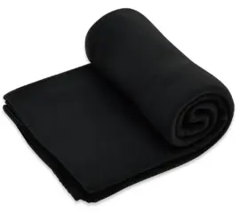 Fleecedecke schwarz