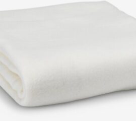 Fleecedecke weiß