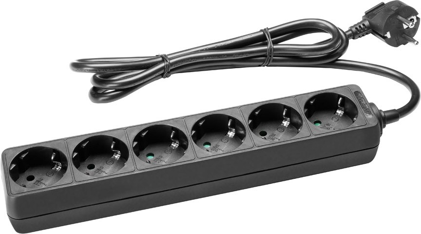 8-fach Steckdosenleiste 1,4m Kabellänge