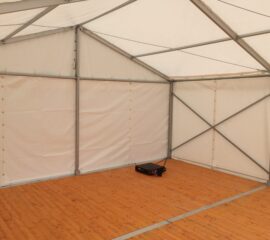 Holzfußboden für Festzelt 9x24m
