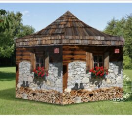 Almhütte Apré Ski  Zelt  3x3m Almhütte Apré Ski  Zelt  3x3m