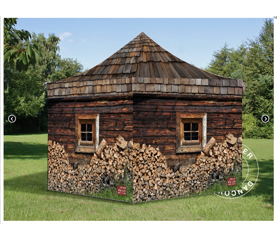 Weihnachstmarkthütte Zelt 3x3m – Bild 2