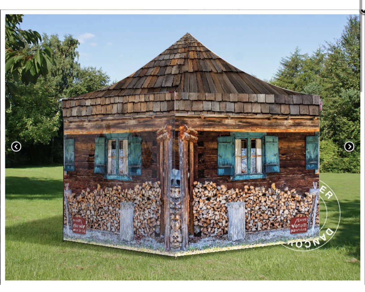 Weihnachstmarkthütte Zelt 3x3m