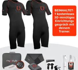 Kabelloses Komplett-EMS-Trainingsset für Paare