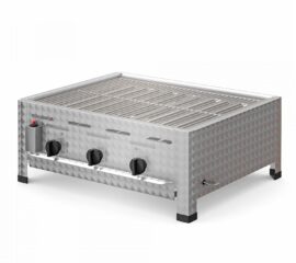 Gasgrill Edelstahl 3-flammig