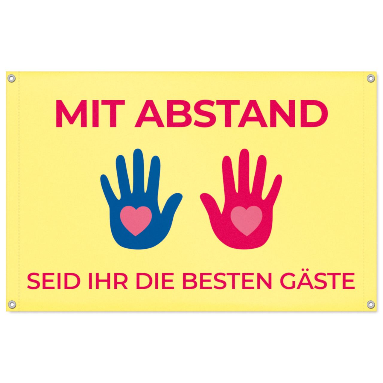 Banner Mit Abstand Die Besten Gaste Eventverleih Frankfurt